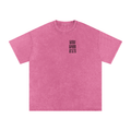 God save LGBTQ+ Snow Washed Oversized Cotton T-Shirt