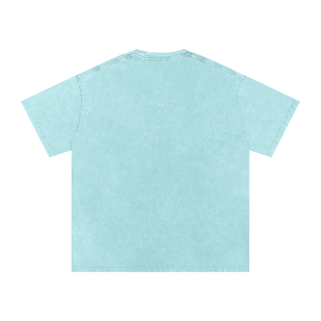 Inside me: A prayer and a Rave - Snow Washed Oversized Cotton Tee